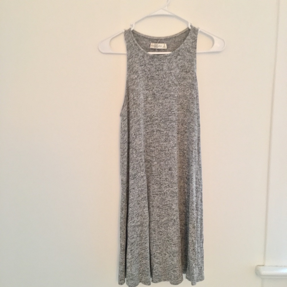 Abercrombie & Fitch grey knit dress